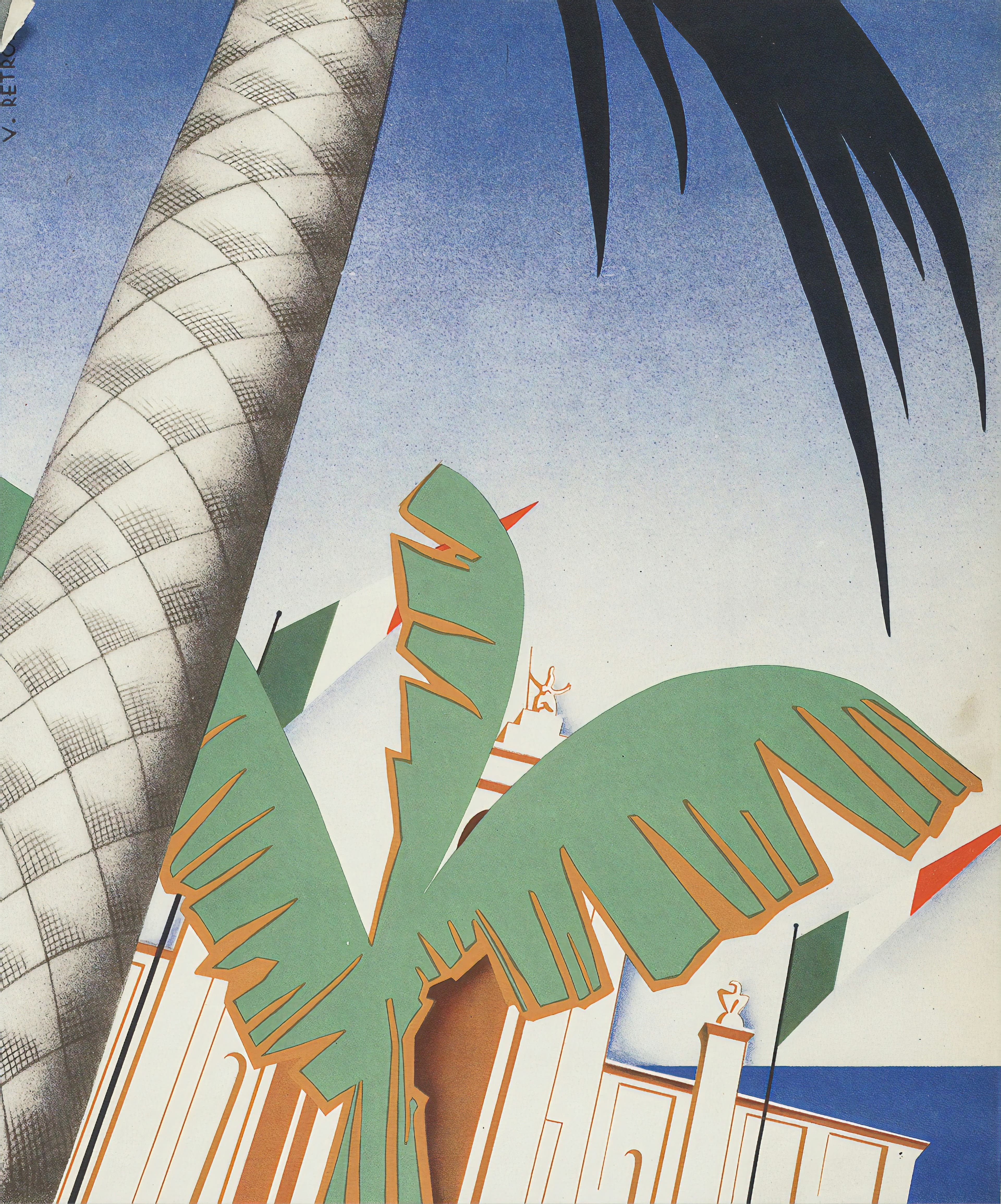 Thumbnail of a poster of palm trees